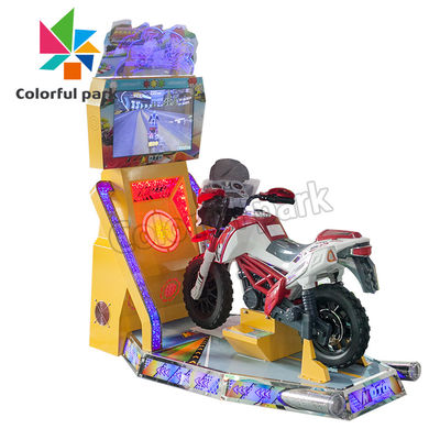 マン島TTのゲームのモトのバイクのアーケードの子供は販売のためのゲーム・マシンを運転する作動させた子供のオートバイを鋳造する