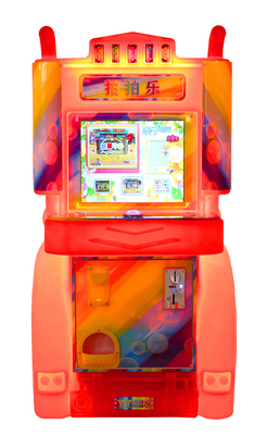 150W硬貨によって作動させる子供のアーケード機械赤い当られたボタンのつかまえるマウスの宝くじのゲーム・マシン