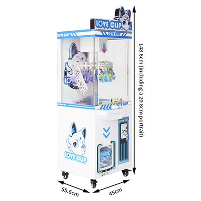 Mini Candy Gift Clip Machine Indoor Game Coin-operated Children's Arcade Machine