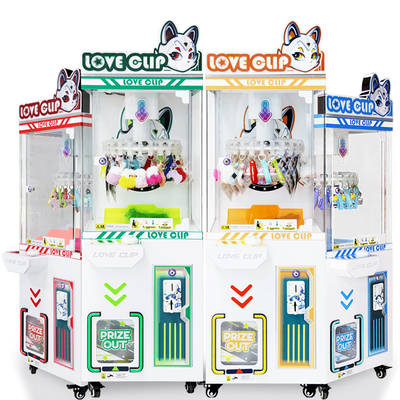 Mini Candy Gift Clip Machine Indoor Game Coin-operated Children's Arcade Machine