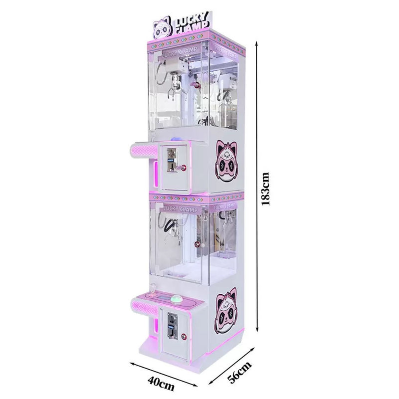 Two-player Hardware Material Crane Gift Doll Game Claw Machine