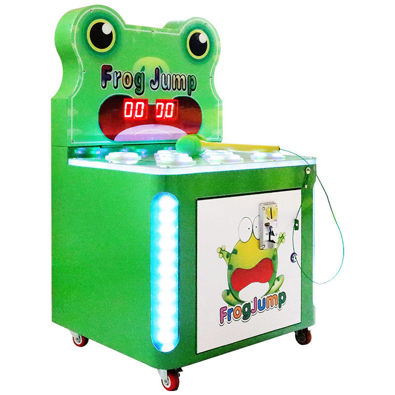 Frog Video Device Coin-operated Arcade Machine Children's Game Crazy Hammer Machine