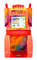 150W硬貨によって作動させる子供のアーケード機械赤い当られたボタンのつかまえるマウスの宝くじのゲーム・マシン