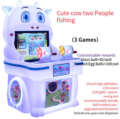 コイン操作ゲーム販売機 19インチ 2人用釣りアケードゲーム機