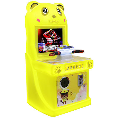 アミューズメントパーク モーターサイクルのレースマシン - 子供のスーパーモーターサイクルのレースゲームマシン