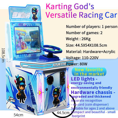 シングルプレイヤー カート ユングマスター 汎用 レーシング カー アーケード ゲーム マシン ビデオ ゲーム コイン ロジスティック トラッキング