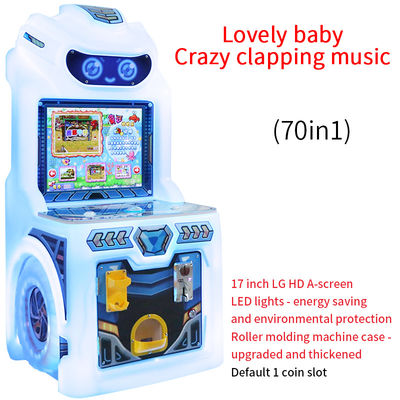 17インチ クレイジーポッピングゲーム機 子供向けファッション 220V アーケードゲーム機