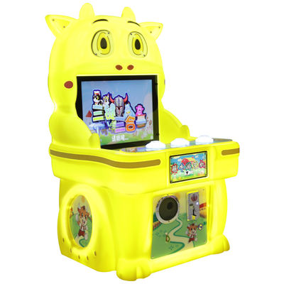 19インチ工場直送シングルボタン子供用アーケードゲーム機
