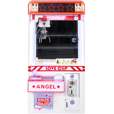 工場直販ポイントマトリックススクリーンミニクレーンゲーム機コイン式ゲーム機