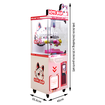 Mini Candy Gift Clip Machine Indoor Game Coin-operated Children's Arcade Machine